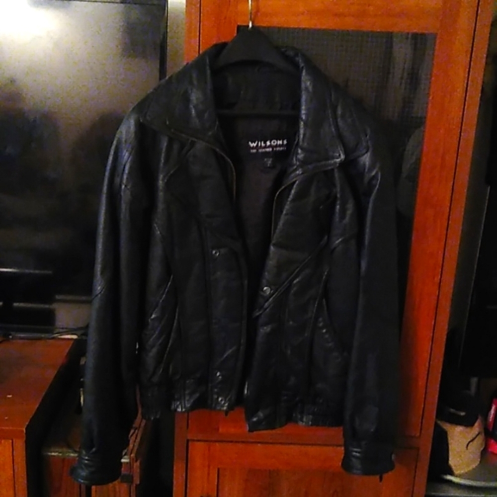 100% Wilson size S leather jacket